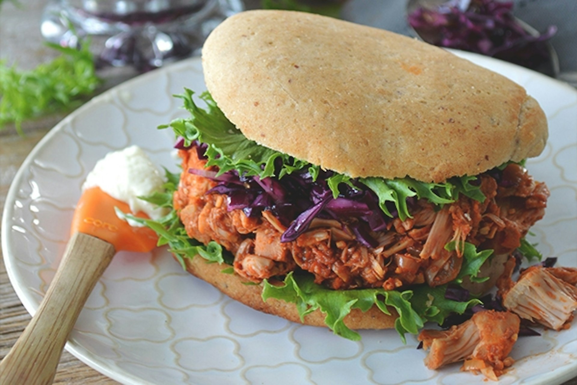 Jackfruit Sandwich